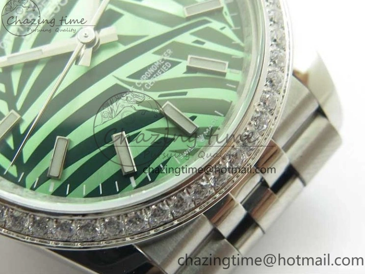 Bracelet 1:1 BP Best on Edition DateJust Dial SS 36 Green Maker New Jubilee 126284 0414